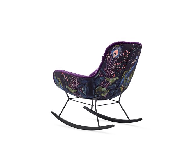 Leyasol rocking sale wingback chair